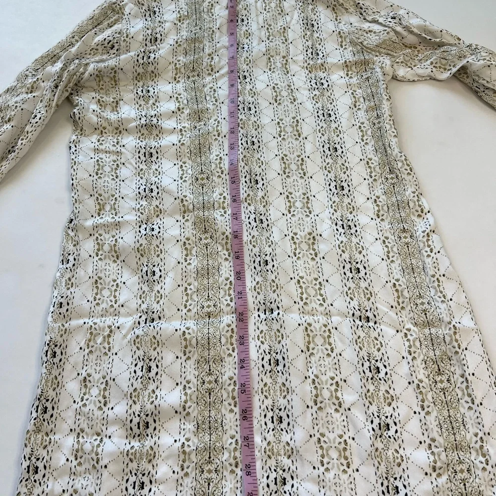 Faithfull The Brand Roman Dress Oasis Print Tie Small Beach Bohemian Coverup - Picture 6 of 7